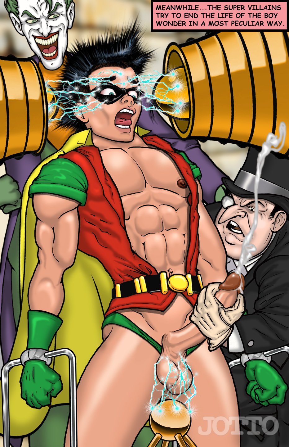 Boy Wonder Gay Porn Cartoons - Robin Boy Wonder Bondage | Gay Fetish XXX